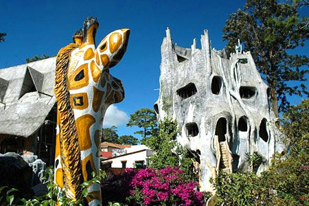 Hang Nga guest house in Vietnam is an example of seriously bizarre hotel design