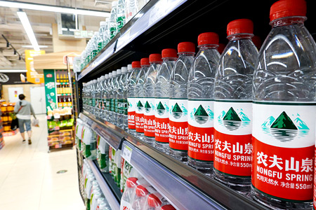 Nongfu Spring bottled water has earned billions for Zhong Shanshan