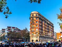 Wukang Mansion Shanghai where showrooms for brands like PANE are being filmed with viral videos on Tik Tok