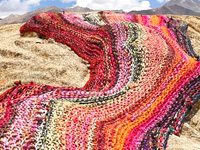 Women weavers and artists create works depicting women's struggles