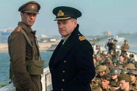 Schene from Christopher Nolan's Dunkirk, the 2017 summer blockbuster