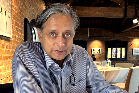Shashi Tharoor believes centrist liberalism could help India's ideas-starved politics