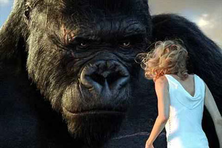Finally a Real Man - King Kong checks out his date