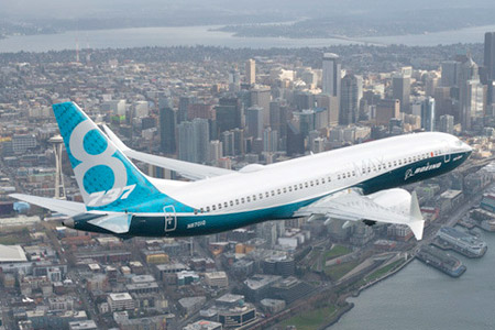 B-737 MAX-8 - subject of an investigation into safety certification practices